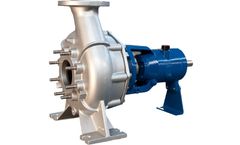 Crest Pumps - Model RD-RG-RC-RB - Metallic ISO2858 End Suction Process Pumps