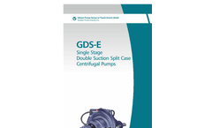 Model GDS - Double Suction Split-Case Pumps Brochure