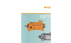 Layne - Model SNT - Single Stage Norm Centrifugal Pump - Brochure