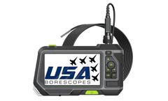 USA Borescopes - Model EVS-5.5-1 - 5.5mm - Semi-Rigid Videoscope - 1m Length - Dual-View