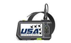 USA-Borescopes - Model EVS-3.9-3 - 3m Length - Forward View - 3.9mm Semi-Rigid Videoscope