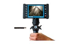 USA-Borescopes - Model iRis – DVR X 23-15 - 1.5m Length 2-Way Articulation – 3mm Videoscope