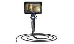 USA-Borescopes - Model iRis - 7 Pro 4mm - 4m Length - 4-Way Articulation Videoscope