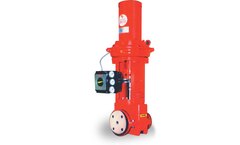 Red Valve - Model PCV - 5200D Series  - Diaphragm Actuated Control Pinch Valve
