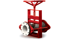 Red-Valve - Model PVM - 70 Series - Open Frame Manual Pinch Valve