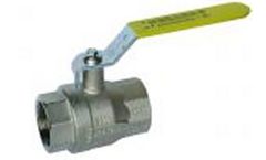 Johnson - Model JV090001 - Brass Nickel Plated Ball Valve
