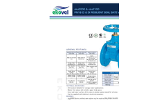 Ekoval - Model EKO2100 - Resilient Seal Gate Valve - Brochure