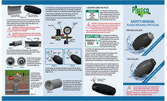 Plugco  - Inflatable Pipe Plugs - Safety Manual