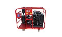 Model 38HP - Diesel Skid Hydraulic Power Unit