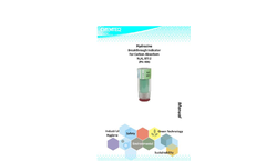 Hydrazine Breakthrough Indicator For Carbon Absorbers Manual