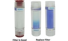 Model BTI Inline - Ammonia Vapor Breakthrough Indicator