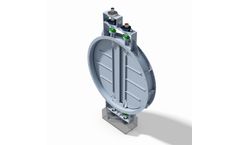 AMMtech - Model AMM705 - Double Blade Butterfly Damper Valve