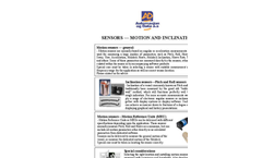 Motion Sensors Brochure