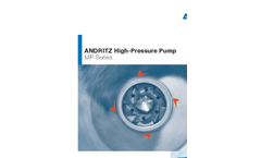 Andritz - Model MC Series - Medium Consistency Pumps - Brochure