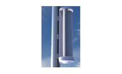 Leading Edge - Model LE-v150 - Vertical Axis Wind Turbine