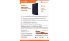 Shinefar - Model SF-P6/72 - Polycrystal Solar Module - Datasheet