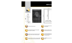 ALGATEC SmallLine - Model ASM Mono 7- 6- 54 - Monocrystalline Photovoltaic Module Datasheeet