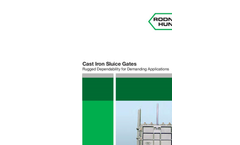 Cast Iron Sluice Gate Brochure