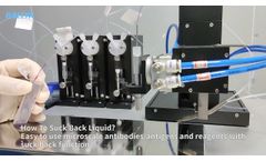 How To Use Lateral Flow Reagent Dispenser To Suck Back Antibodies/Antigens/Reagents? BALLYA - Video
