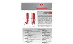 Interceptor - Model 3115 HRD 8L-20L-50L - Explosion Suppression System Brochure