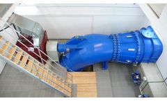 Hydrohrom - Model SSK Type - Semi Kaplan Turbine