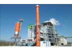 BFB Combustion of Waste Wood and Paper Rejects for Steam Generation and CO2 Emission Reduction