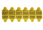 Karetag - Model KRT-KBP 200 - Ear Tags for Sheep Goat Pig and Dog with Plastic Headed
