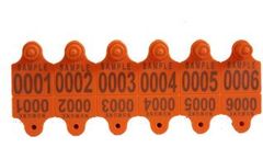 Karetag - Model KRT-KBM 200 - Ear Tags For Sheep Goat Pig and Dog with Metal Headed