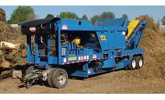 URC - Model R-MAG 92 (PDR92-672HP) - Portable Wood Waste Grinder