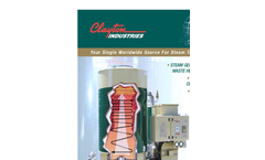 Model 200 to 1,000 BHP - Superheated Steam Generators Brochure