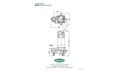 Ashland - Model EPF30 - 3/10 HP - High Flow Effluent Pump - Brochure