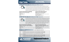 High Temp Pump Float Datasheet