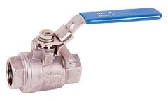 Model LV 6200 - Stainless Steel Ball Valve - Two-Piece