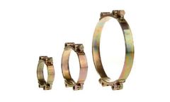 OEM - Dual Heavy Duty Clamp for Agricultural Machinery and Irrigation Systems