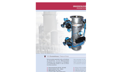 Model DDS - Pressure Sluice- Brochure