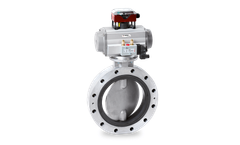 Warex - Model DKZ 103 DZ - Butterfly Valve with Pneumatic Actuator