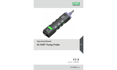 MSA ALTAIR - Model 4 - Pump Probe - Manual