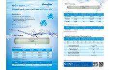 Ultra-LowPressure RO Membrane Elements - Datasheet