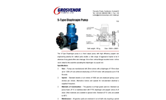Model S Type - Diaphragm Pump Brochure