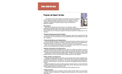 Programs & Support Services For Electric Power Generators Brochure