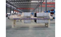 Uniwin - Model XMZ 80/1250-30U - High Temperature Cast Iron Filter Press
