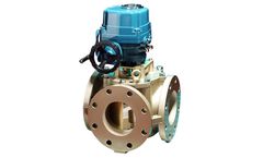 Amot - Model G - Actuated 3-Way Rotary Control Valves