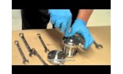 Breakdown, Dismantling of 1250 Series Pneumatic Chemical Injection CheckPoint Pump - Video