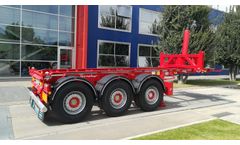 Tecnokar - Model TCR - Trasporto Container Ribaltabile Semitrailer