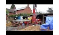 MASSENZA M.I.5 drilling rig, geothermal well drilling Video