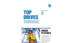 Bentec - Top Drives Datasheet