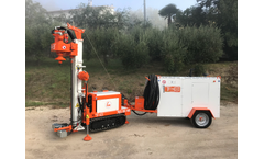 Tes Car - Model TES 20 - Hydraulic Drilling Rig