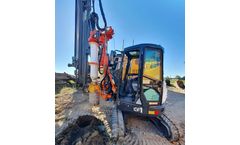 Tes-Car - Model CF1 - Hydraulic Piling Rig