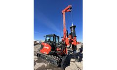 Tes-Car - Model CF2.5 - Hydraulic Piling Rig