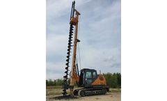 Tes-Car - Model CF6 CFA - Hydraulic Piling Rig